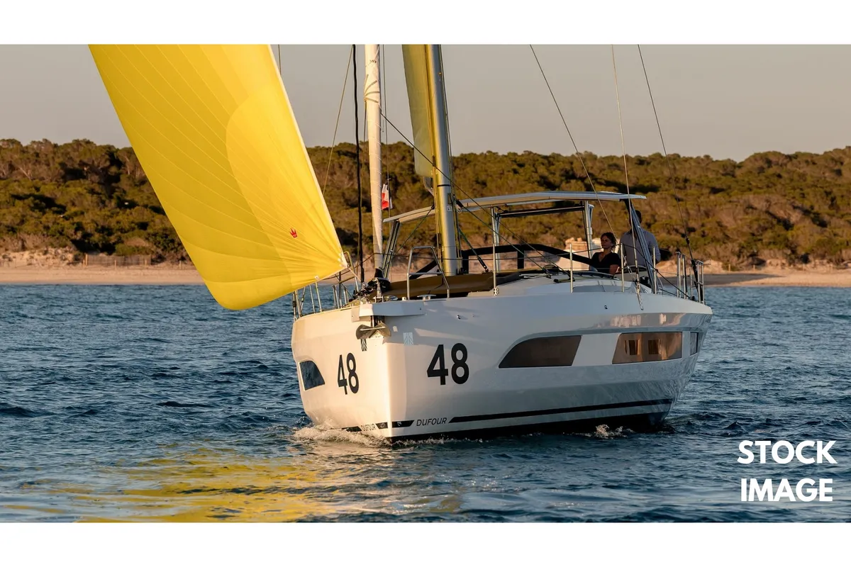 Tiche - Water maker, Solar Panel, a Dufour 48 sailboat at Piombino, Italy