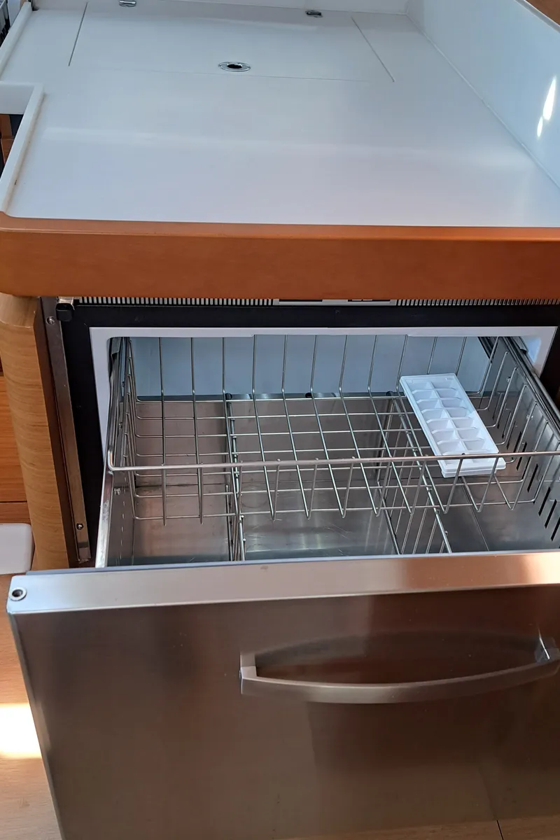 Galley of Mirrmurr, a Jeanneau Sun Odyssey 490 sailboat at Kaštela, Croatia