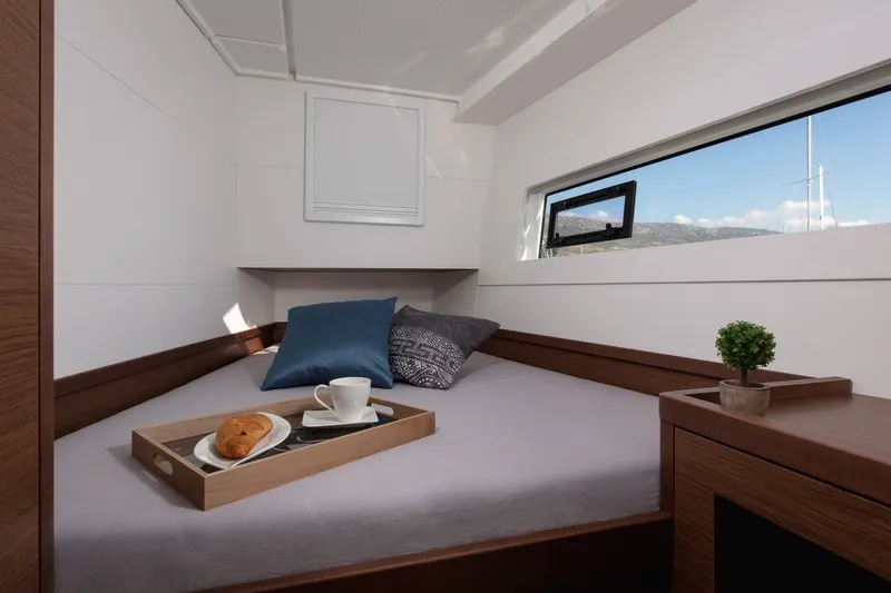 Cabin on Zagvozd, a Lagoon 40 catamaran at Grad Kaštela, Croatia