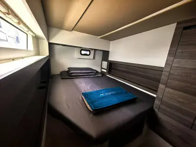 Galley of Andaman Discovery 2, a Nautitech 40 Open catamaran at Mai Khao, Thailand