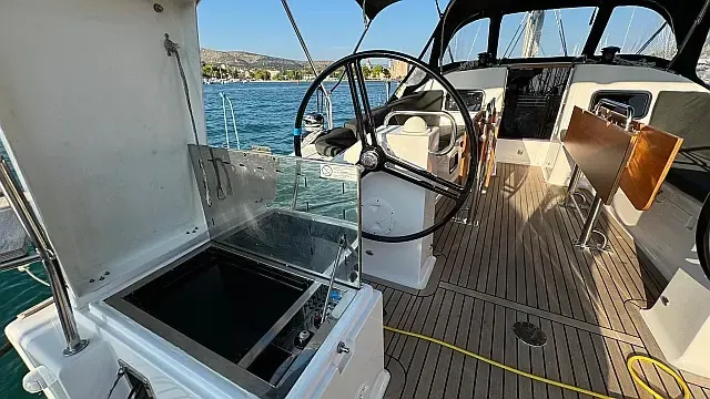 Ziggy, a Elan Impression 45.1 sailboat at Grad Trogir, Croatia