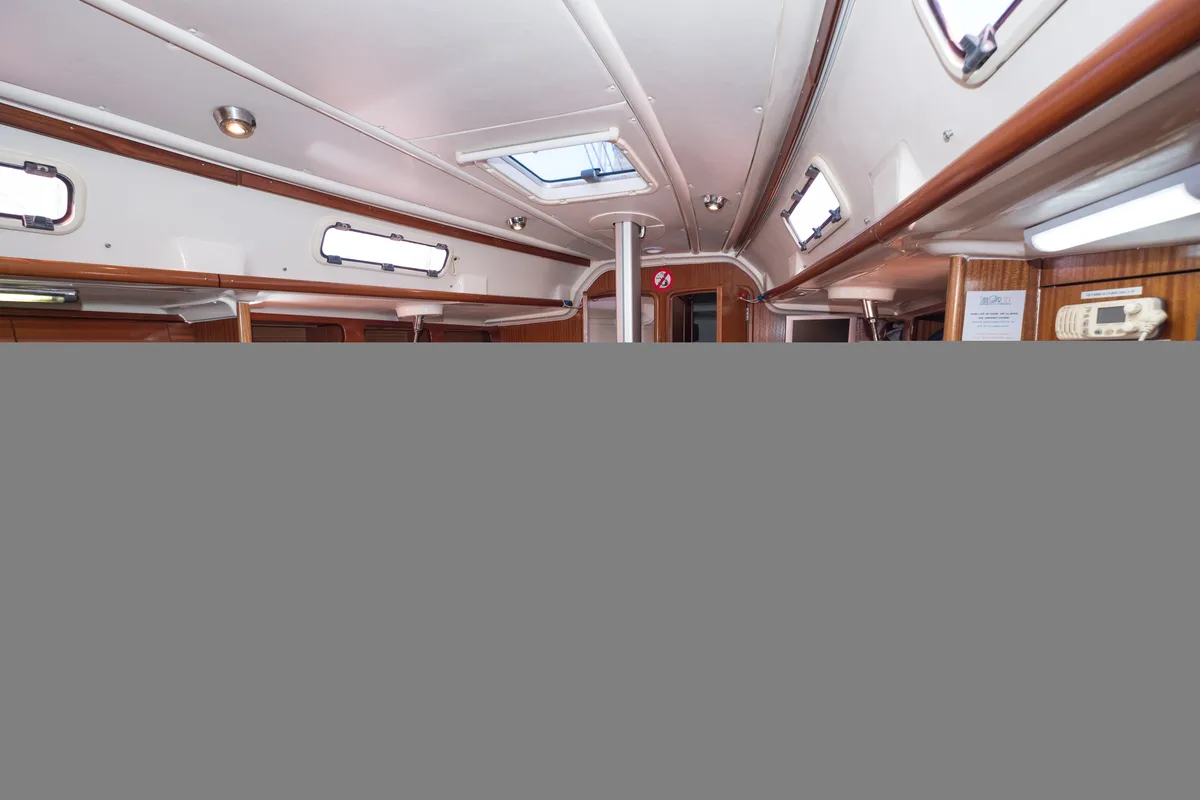 ARTIX, a Bavaria 38 Match sailboat at Rosignano Solvay, Italy