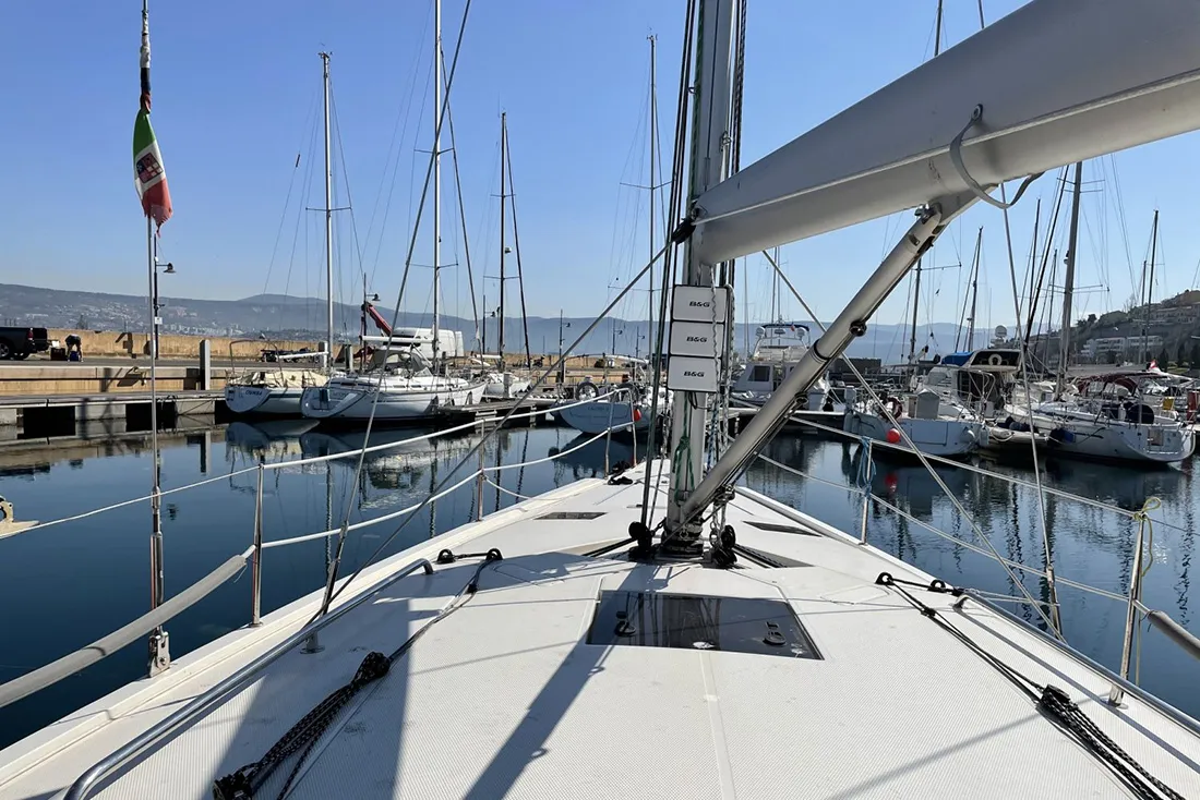 One More Time, a More 40 sailboat at Biograd na Moru, Croatia