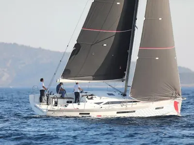One More Time, a More 40 sailboat at Biograd na Moru, Croatia