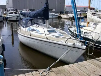Galley of B&B, a Dehler 34 sailboat at Biograd na Moru, Croatia