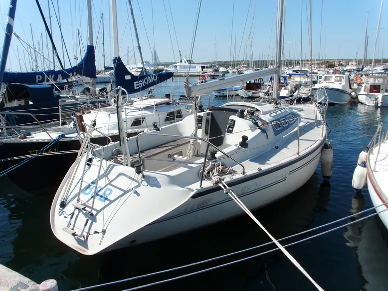 B&B, a Dehler 34 sailboat at Biograd na Moru, Croatia