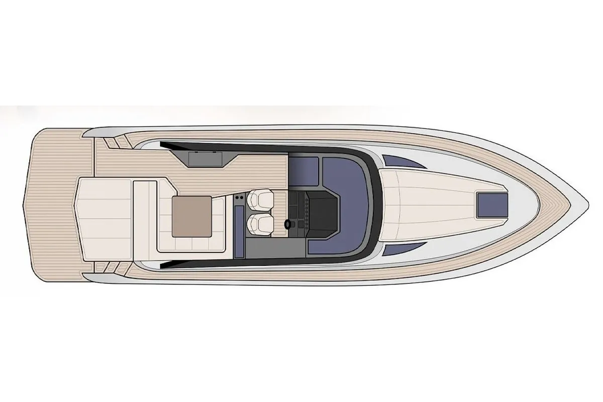 Pinoy, a Focus Power 44 motorboat at Pula, Croatia