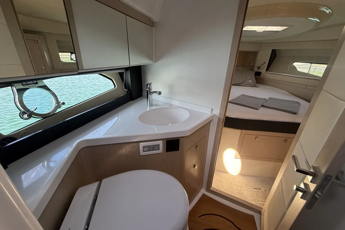 Pinoy, a Focus Power 44 motorboat at Pula, Croatia