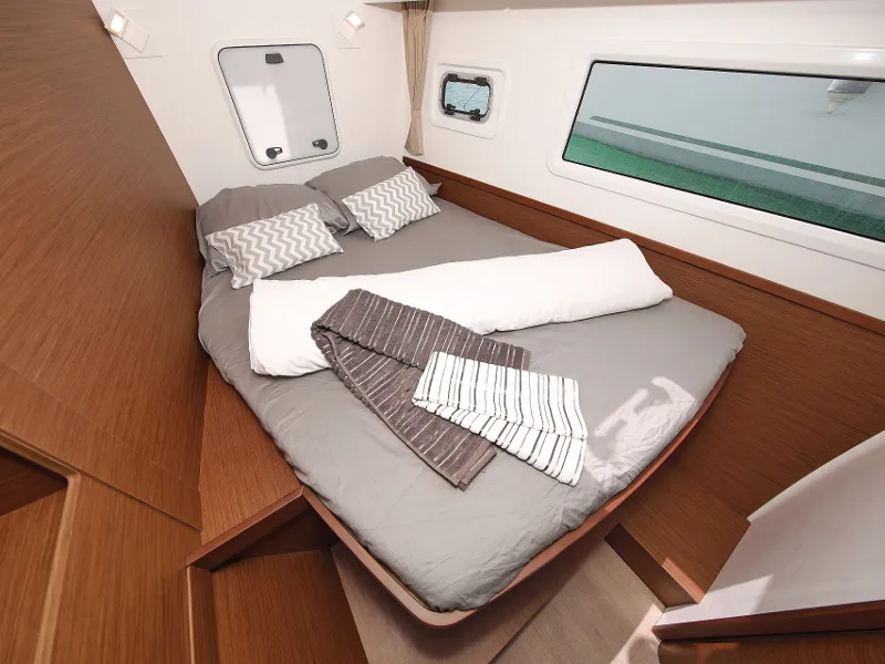 Cabin on MASTERPIECE, a Lagoon 42 catamaran at Općina Sukošan, Croatia