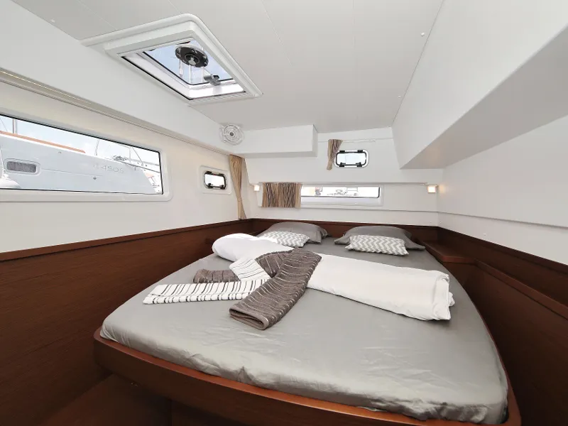Cabin on MASTERPIECE, a Lagoon 42 catamaran at Općina Sukošan, Croatia