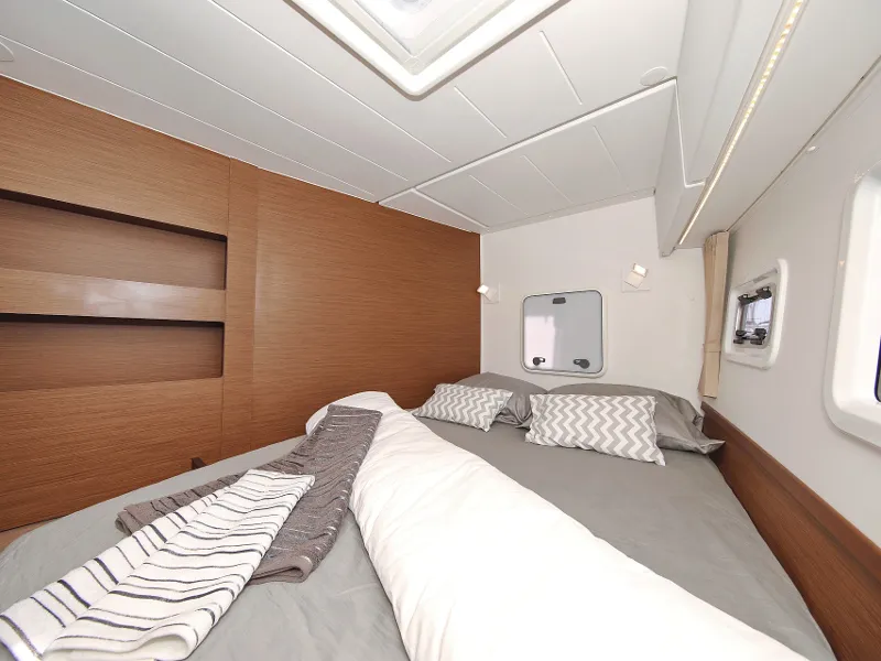 Cabin on MASTERPIECE, a Lagoon 42 catamaran at Općina Sukošan, Croatia