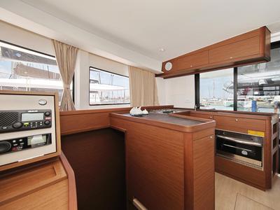 Galley of MASTERPIECE, a Lagoon 42 catamaran at Općina Sukošan, Croatia