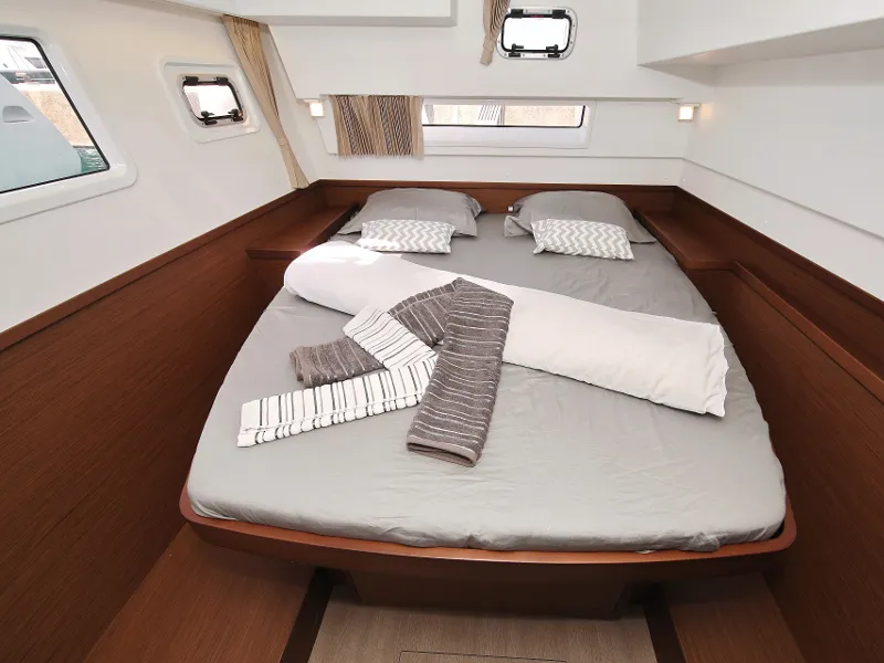 Cabin on MASTERPIECE, a Lagoon 42 catamaran at Općina Sukošan, Croatia
