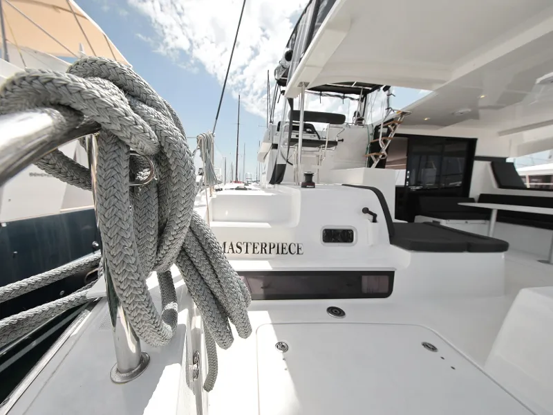 MASTERPIECE, a Lagoon 42 catamaran at Općina Sukošan, Croatia