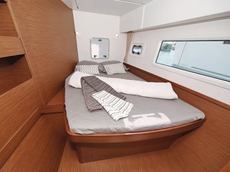 Cabin on MASTERPIECE, a Lagoon 42 catamaran at Općina Sukošan, Croatia
