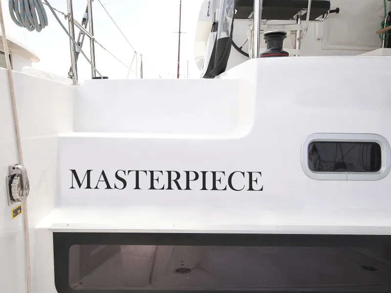 MASTERPIECE, a Lagoon 42 catamaran at Općina Sukošan, Croatia