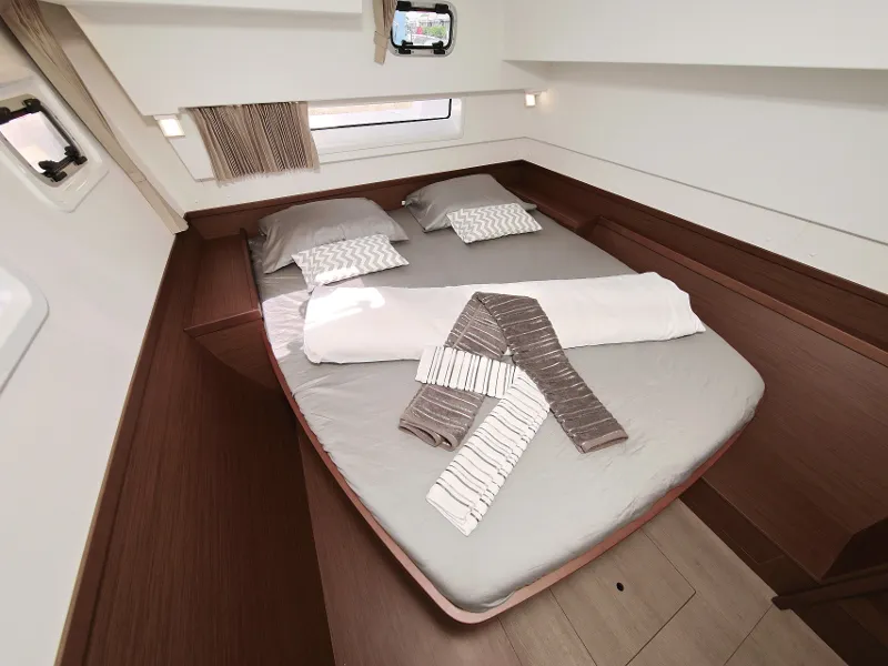 Cabin on MASTERPIECE, a Lagoon 42 catamaran at Općina Sukošan, Croatia