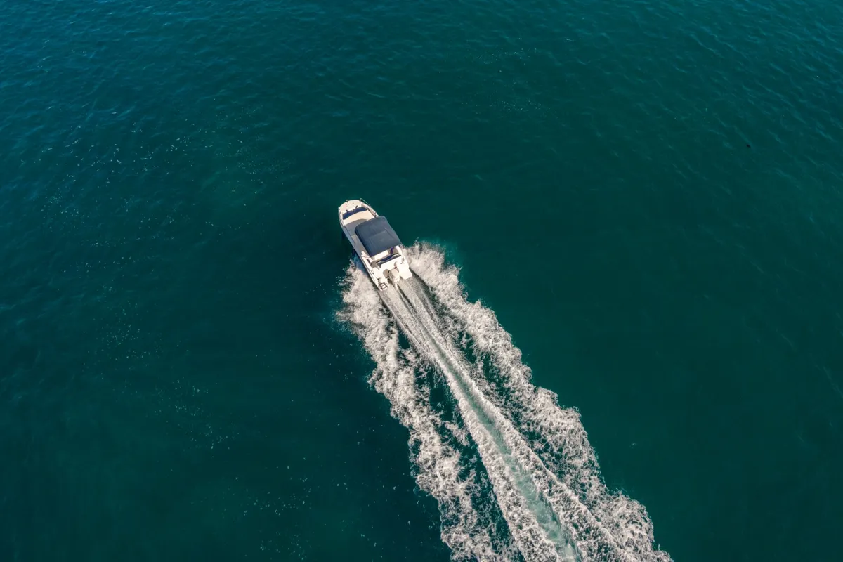 Exterior view of Andromeda, a Gulet Orizzonti Andromeda motorboat at Valbandon, Croatia