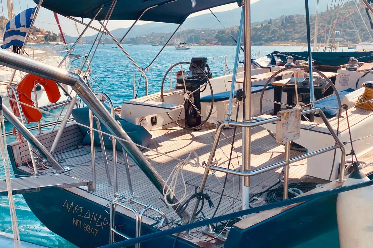 Katerina, a Ocean Star 58.4 sailboat at Athens, Greece