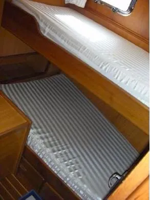 Cabin on Sea Lion, a Custom Made Trawler HAMPTON 42 motor yacht at Zadar, Croatia
