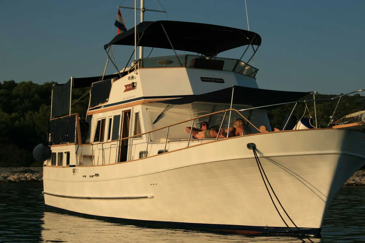 Sea Lion, a Custom Made Trawler HAMPTON 42 motor yacht at Zadar, Croatia
