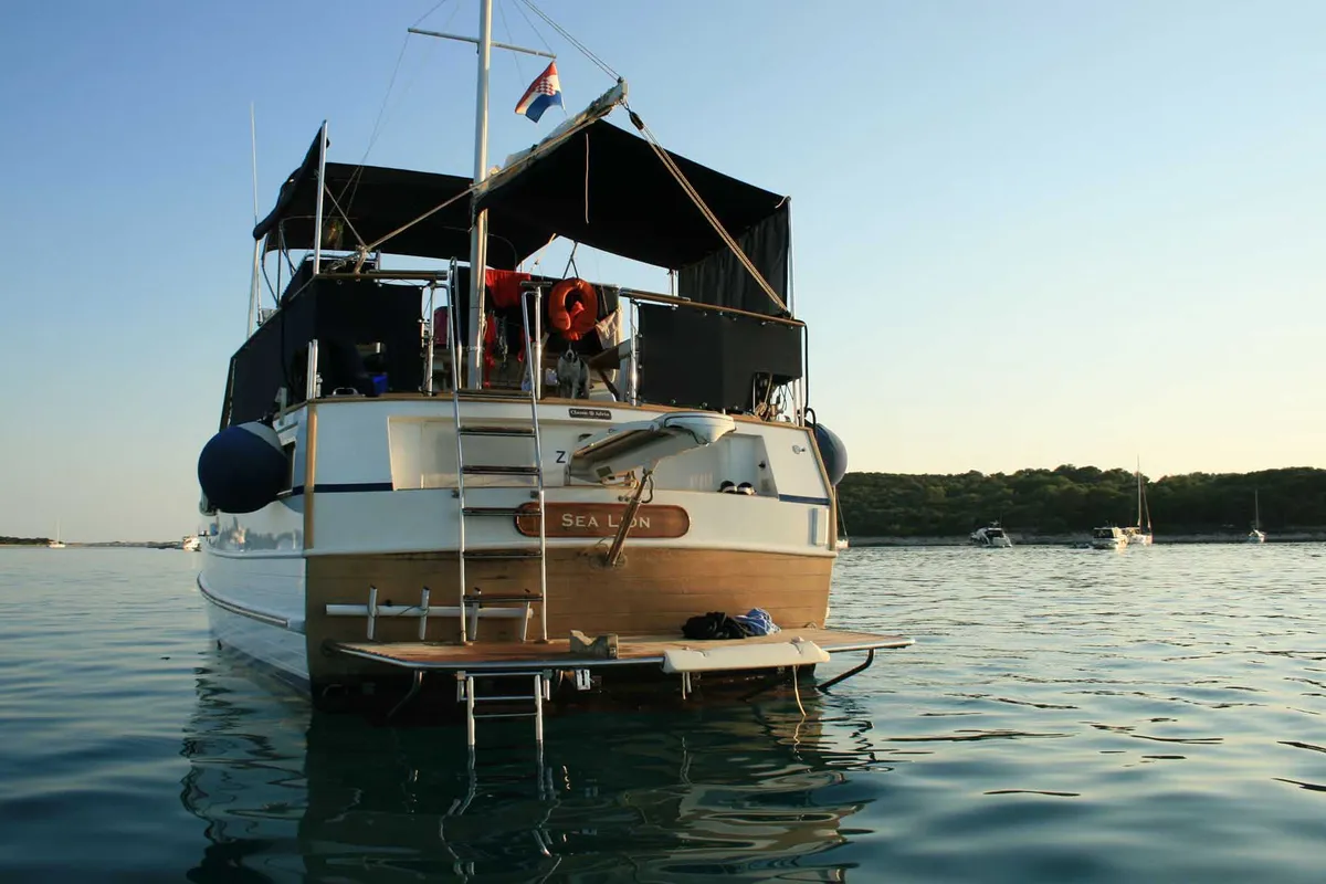 Sea Lion, a Custom Made Trawler HAMPTON 42 motor yacht at Zadar, Croatia
