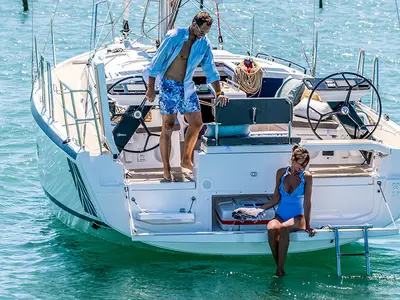 Myriad’ V, a Dufour 37 sailboat at Marseille, France