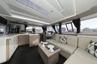 Galley of Discordia, a Fountaine Pajot Astrea 42 catamaran at Općina Sukošan, Croatia