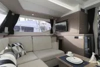 Cabin on Discordia, a Fountaine Pajot Astrea 42 catamaran at Općina Sukošan, Croatia