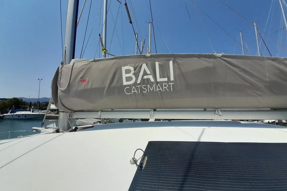 Marestrella, a Bali Catspace catamaran at Municipal Unit of Lefkada, Greece