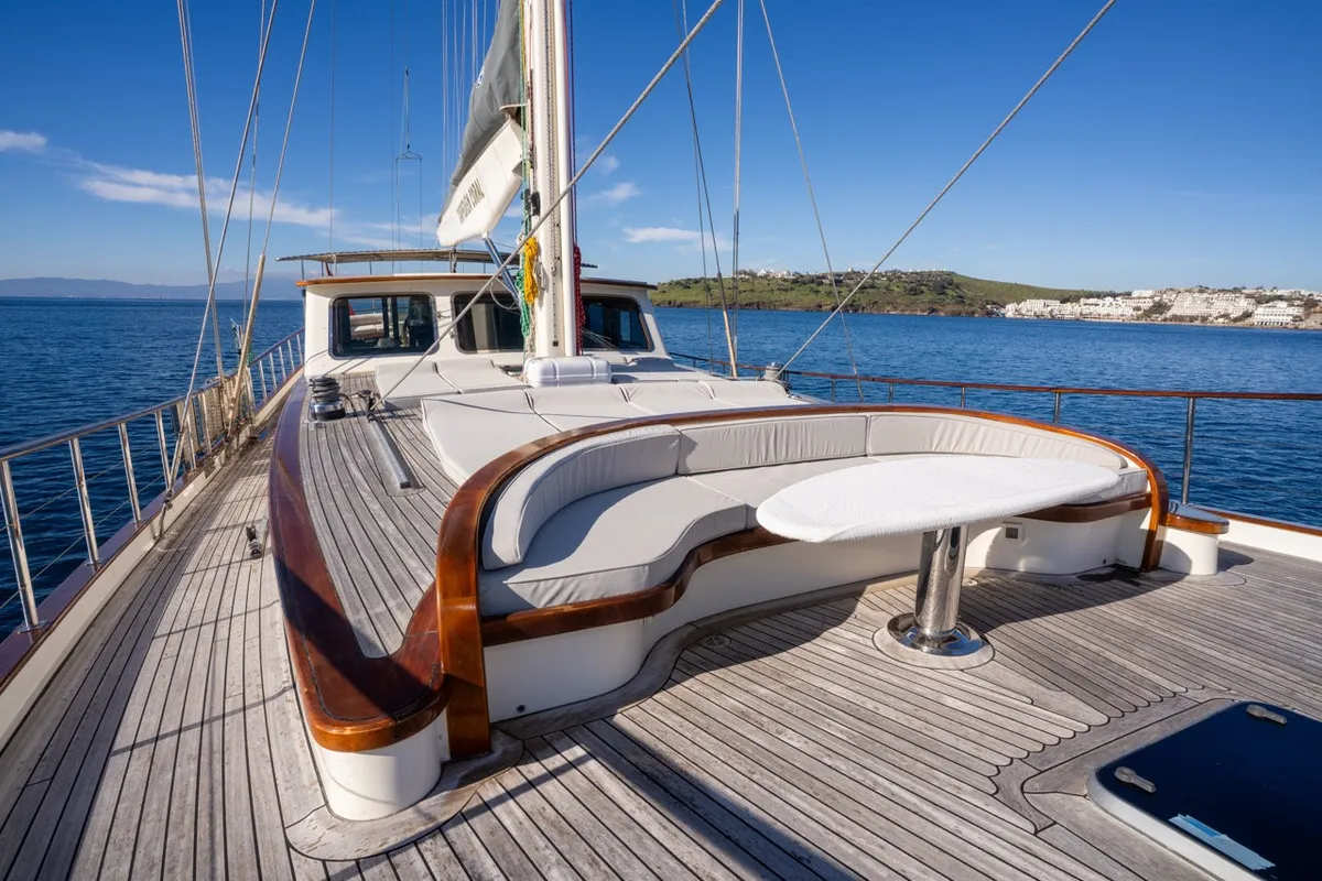 Cabin on Gulet Custom built 183, a sailboat at Bodrum, Turkey