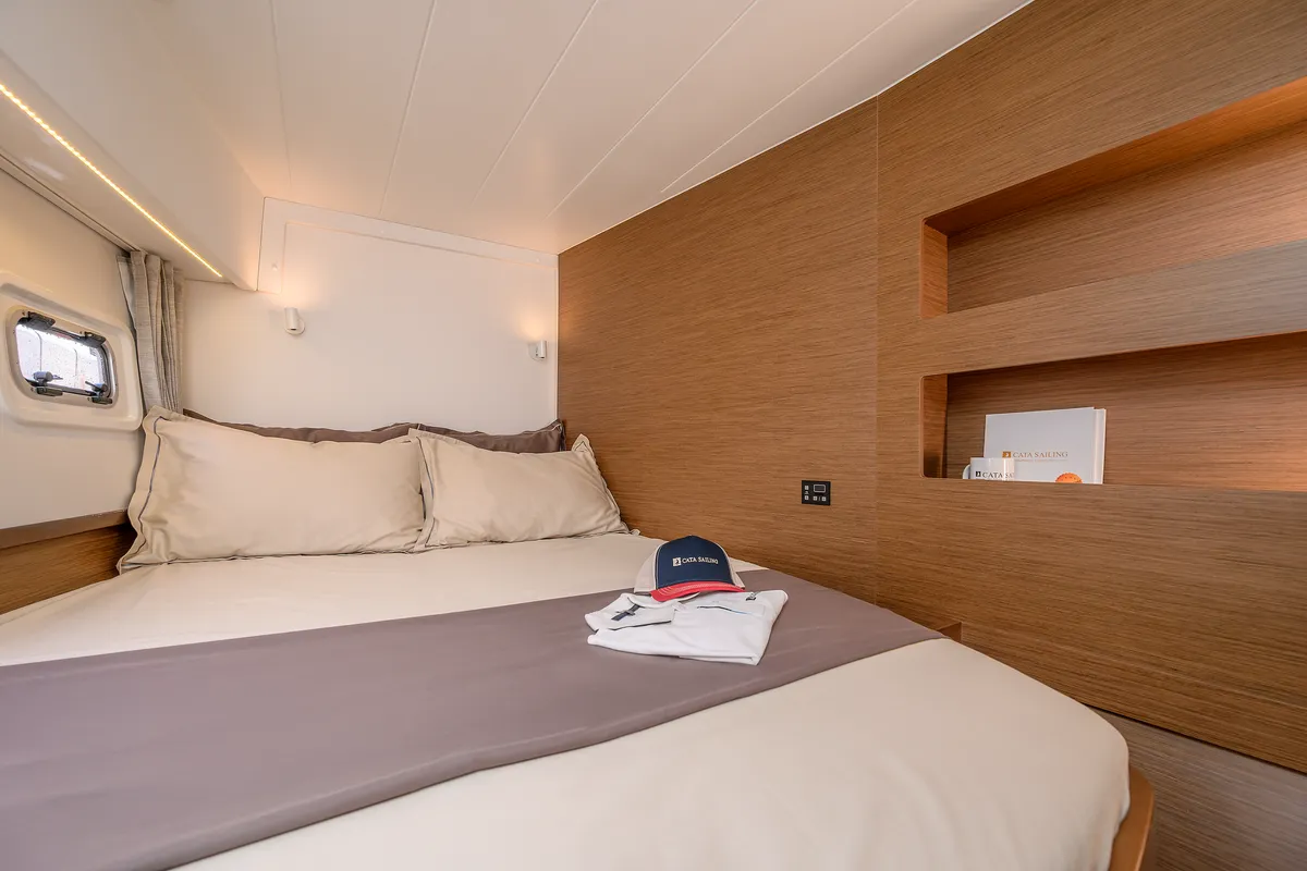 Cabin on Lagoon 42, a catamaran at Trogir, Croatia