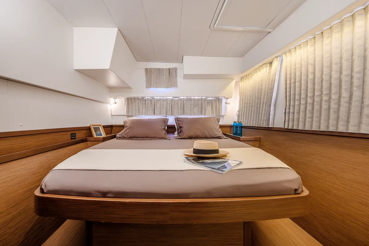 Cabin on Lagoon 42, a catamaran at Trogir, Croatia