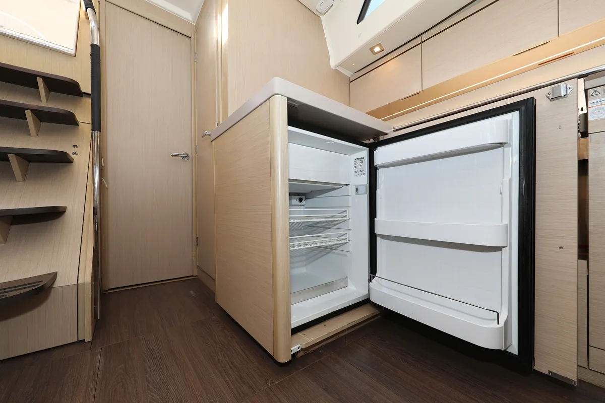 Galley of Air 1, a Beneteau Oceanis 51.1 sailboat at Grad Trogir, Croatia