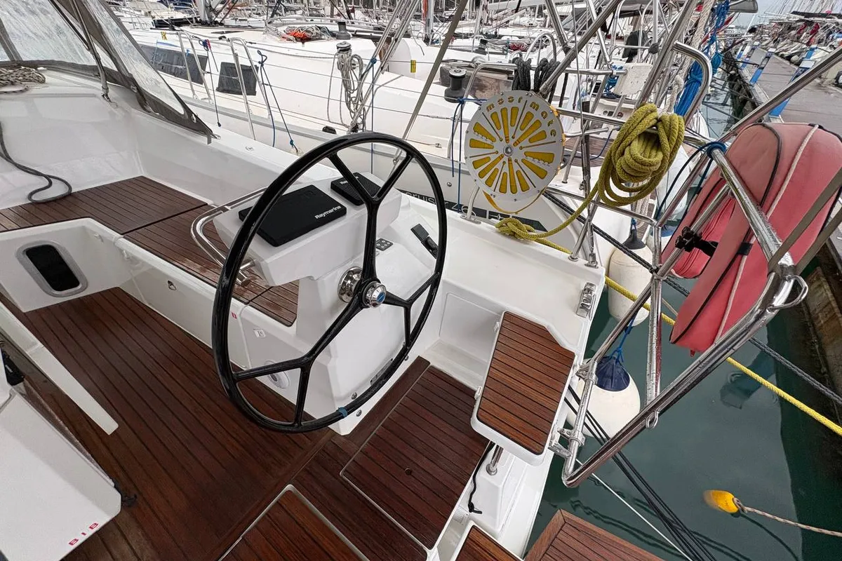 Noi, a Beneteau Oceanis 40.1 sailboat at Marmaris, Turkey