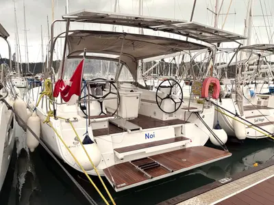 Noi, a Beneteau Oceanis 40.1 sailboat at Marmaris, Turkey