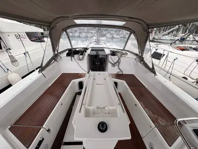 Noi, a Beneteau Oceanis 40.1 sailboat at Marmaris, Turkey