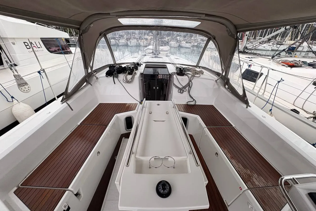 Noi, a Beneteau Oceanis 40.1 sailboat at Marmaris, Turkey