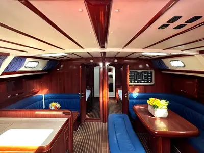 Salon of Alexandria, a Ocean Star 58.4 sailboat at Athens, Greece