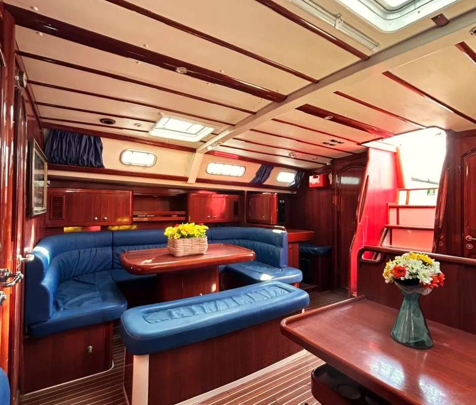 Salon of Alexandria, a Ocean Star 58.4 sailboat at Athens, Greece