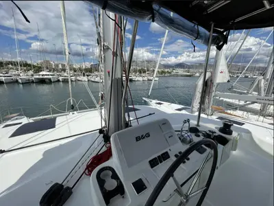 AF-LAG50, a Lagoon 50 catamaran at Athens, Greece