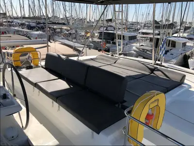 AF-LAG50, a Lagoon 50 catamaran at Athens, Greece