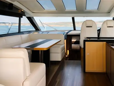 Solorada, a Princess 52 Fly motor yacht at Castellammare di Stabia, Italy