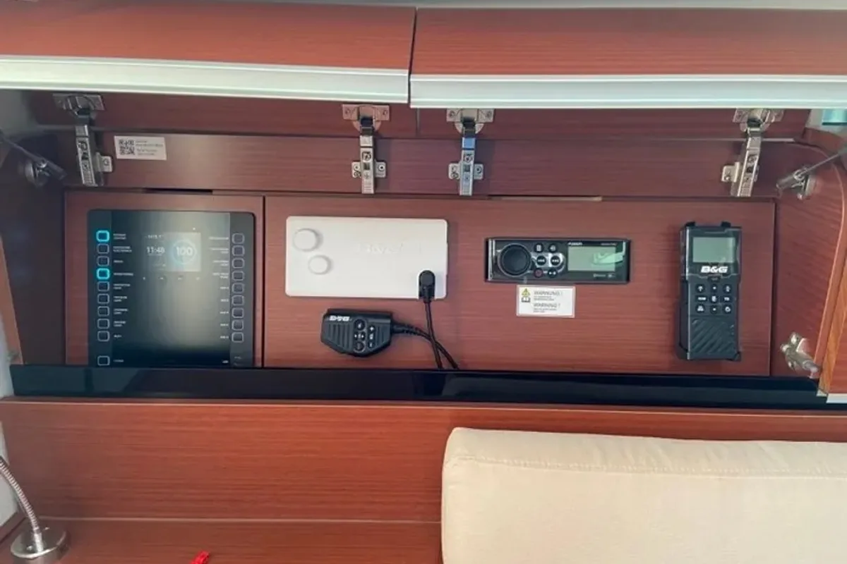 Polaris, a Dehler 38 SQ sailboat at Lavrion, Greece