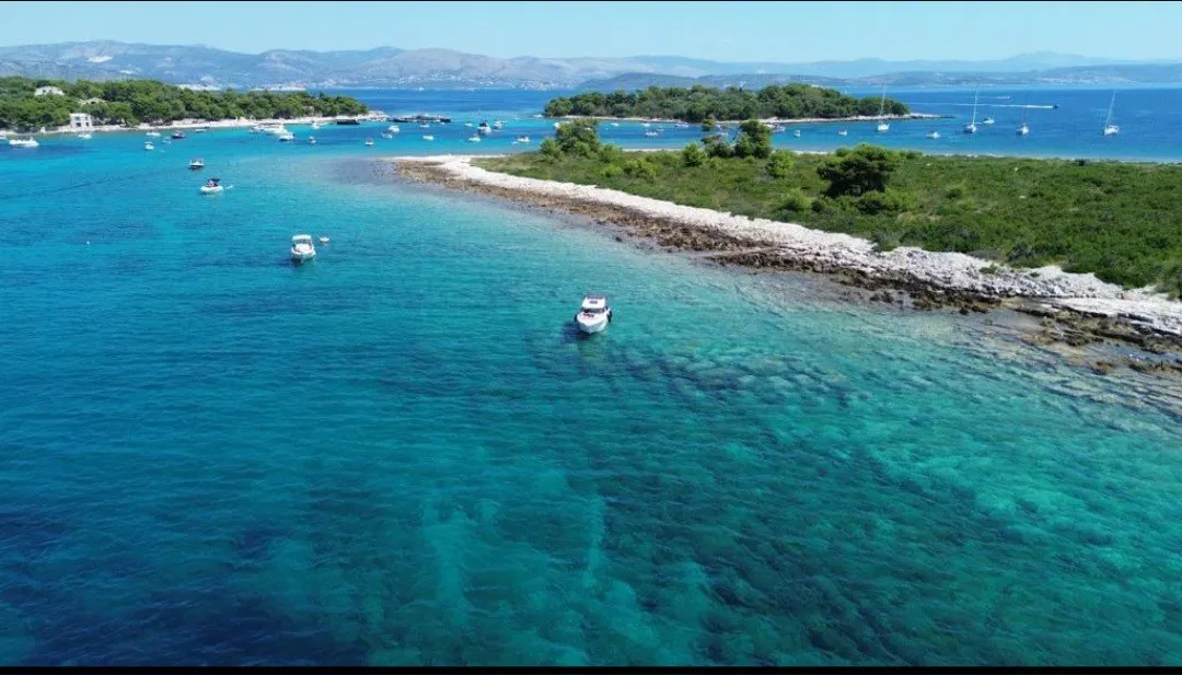 Exterior view of NN, a Jeanneau Merry Fisher 695 Serie2 motorboat at Seget Donji, Croatia