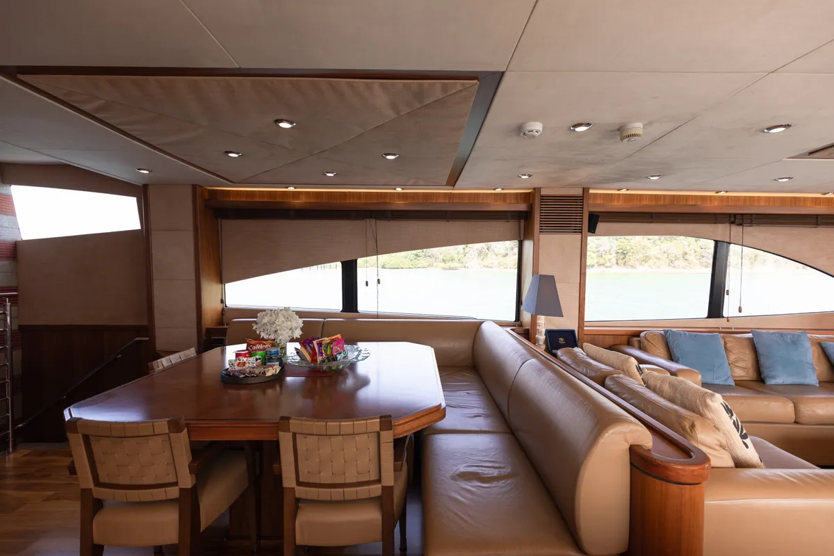 Major Affair, a Sunseeker 90 motor yacht at Pa Khlok, Thailand