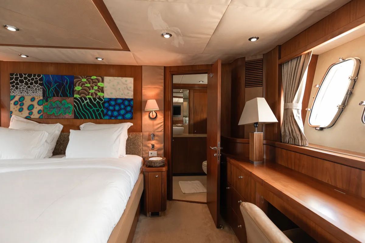 Major Affair, a Sunseeker 90 motor yacht at Pa Khlok, Thailand