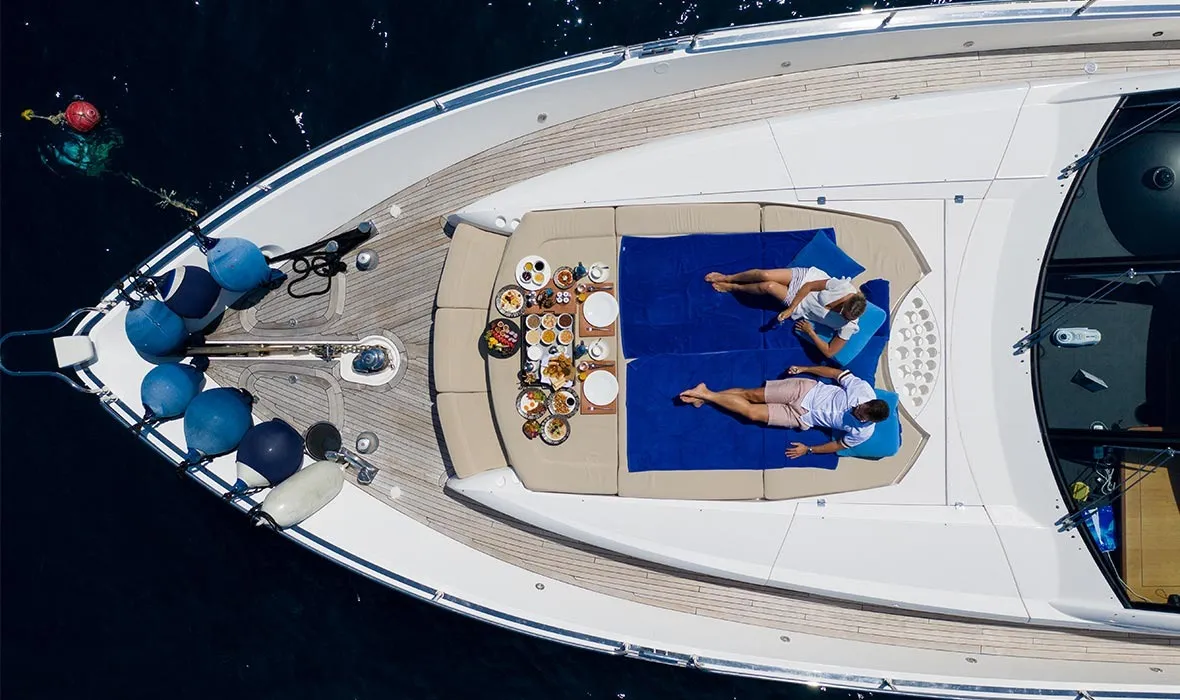 Major Affair, a Sunseeker 90 motor yacht at Pa Khlok, Thailand
