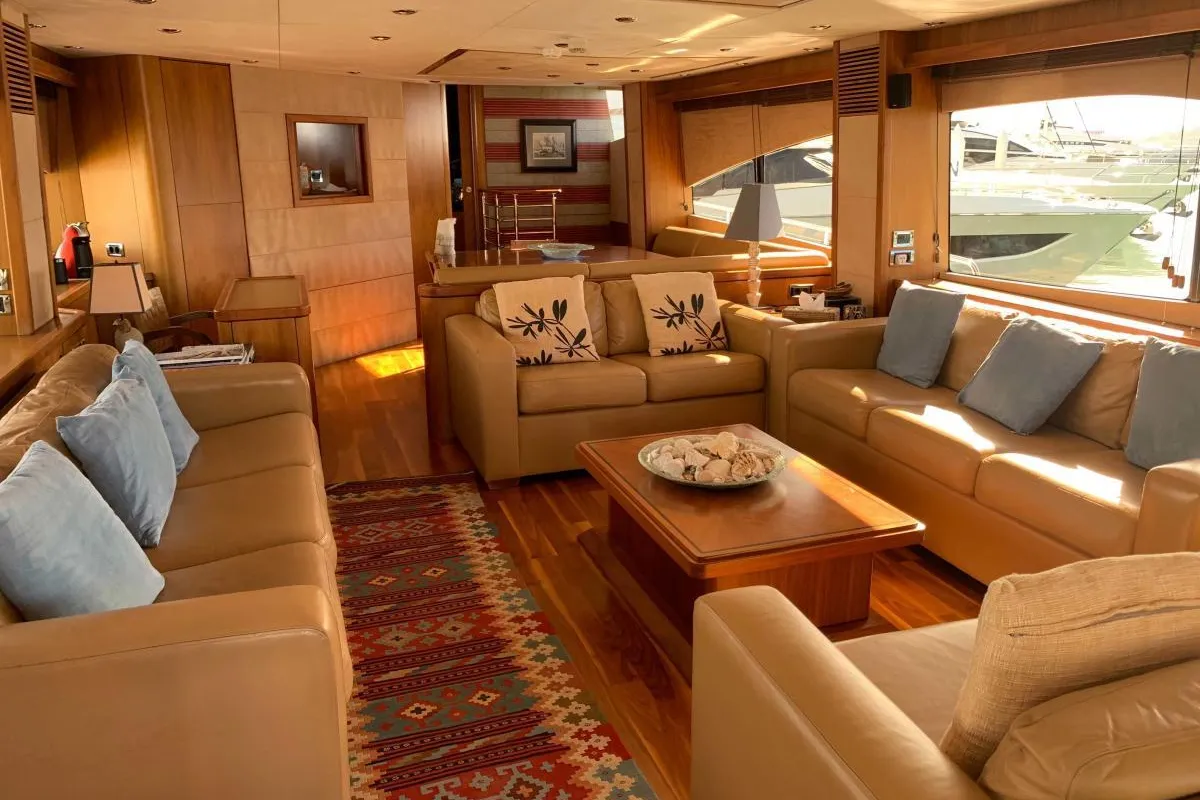 Major Affair, a Sunseeker 90 motor yacht at Pa Khlok, Thailand