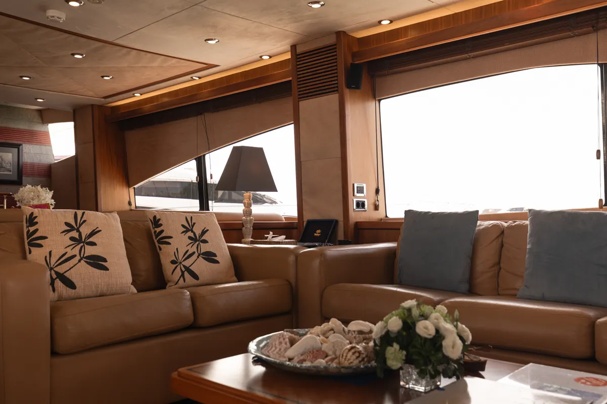 Major Affair, a Sunseeker 90 motor yacht at Pa Khlok, Thailand